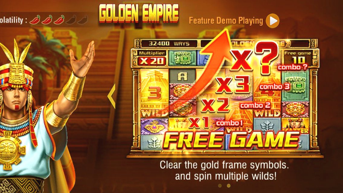 Golden Empire · Tangkapan Layar Aplikasi V77